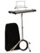 Mendini MGS-30 Glockenspiel Bell-Kit mit Practice Pad/Schlägel/Stöcke/Tasche