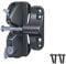 D&D Technologies LLAA LokkLatch Latch for General Purpose Gates, 10-35 mm, Black