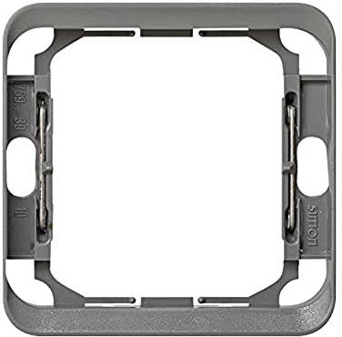 Simon 75902-39 placa de pared y cubierta de interruptor Gris