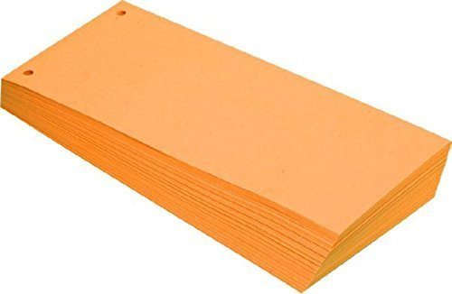Trennstreifen Brunnen ORANGE (1000 Stück / 10,5 x 24 cm - quer)