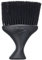 Denman Nackenwedel D78, mit schwarzen Nylonborsten und ergonomischem Handgriff, schwarz