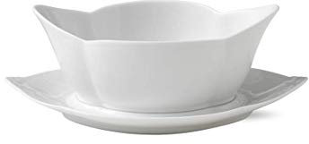Royal Copenhagen blanc-côtelé-saucière 55 cl