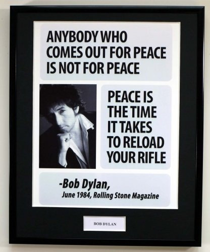 Bob Dylan/Promo Bild, gerahmtes Foto