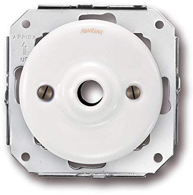 Fontini garby - Salida cables garby porcelana pack
