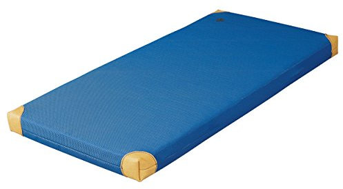 Leichtturnmatte mit Lederecken Turnmatte Schulsport Schule, 150x100x8 cm