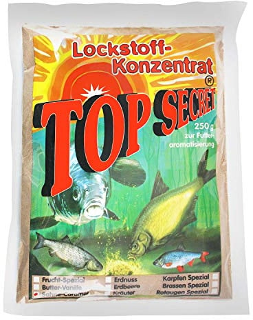TOP SECRET Pulver Lockstoff Sahne Caramel 250g