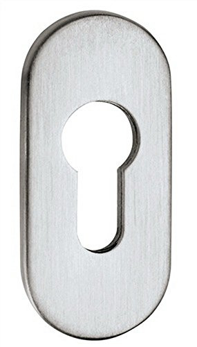 Schlüsselrosette 0811/6003 VA EST Schildst.6mm PZ ov.EDI