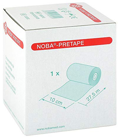 NOBA PRETAPE Schaumstoffbinde 10 cmx27,5 m 1 St