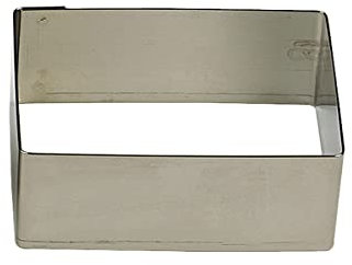 Gobel 867540 Nonnette / Emporte-pièce Forme Rectangulaire Inox 10*3 cm