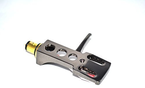 Titan überzogen Tonabnehmerkopf Halterung mit Gold Stecker für Rotel 1000, 1000Q, 1100, 1100Q, 1300, 1500, 2300, 2500, 3300 Plattenspieler Tonarme