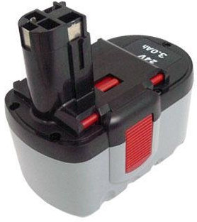 PowerSmart® 24V Ni-MH 3000mAh Batteria per Bosch BACCS 24 V, GBH 24 V, GBH 24 V/3B, GBH 24 VF, GBH 24 VF/3B, GCM 24 V, GKG 24 V, GKS 24 V, GLI 24 V, GMC 24 V, GML 24 V, GML 24 V-CD, GSA 24 V, GSA 24 VE