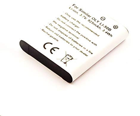 Akkuversum Akku kompatibel mit Olympus VR-340, Camcorder/Digitalkamera Li-Ion Batterie