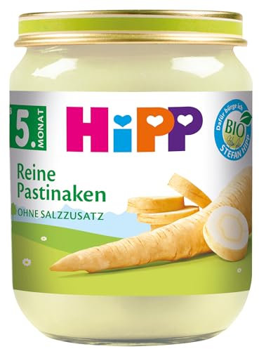 HiPP Reine Pastinaken, 6er Pack (6 x 125 g)