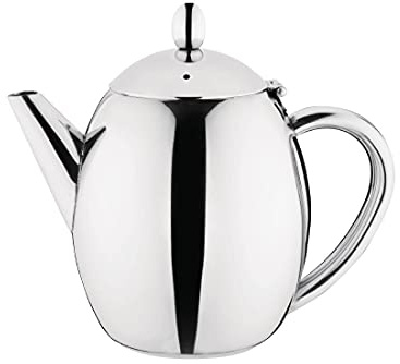 Olympia Richmond Teapot Stainless Steel 32Oz Infuser for Better Experience