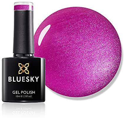 Bluesky polacco del gel, Rosa Shimmer Numero 80578 10 ml