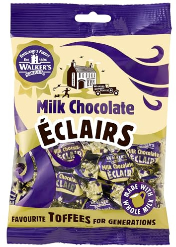 Walkers Nonsuch Milk Chocolate Eclairs Bag 150g