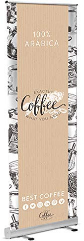Roll-Up Banner Eco Banner Displays Einseitige Hardware nur (Pack of 6) - Roll-Up Banner Eco Banner Displays Single Sided Hardware only (Pack of 6)