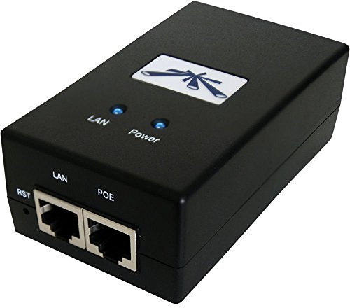 Ubiquiti PoE-24-30W Gigabit Ethernet PoE Adapter, 24 V, Schwarz