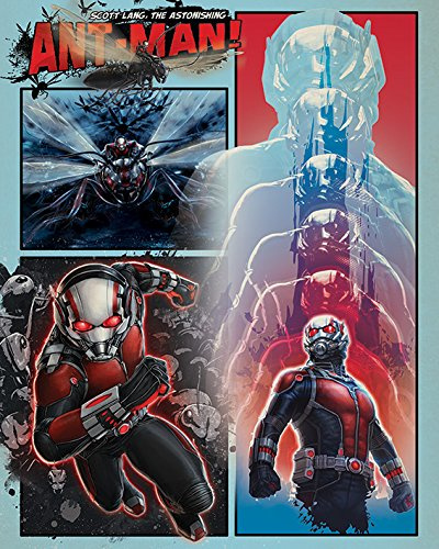 Ant-Man-man Erstaunlich 40 x 50 cm Leinwand Prints, Mehrfarbig