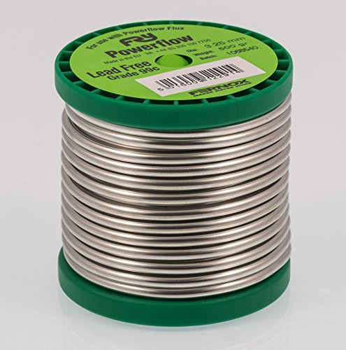 Solder Connection 20813 Fry's Power flow 99C Solid Lead-Free Plumbers Solder Wire, 3.25 mm, 500 g