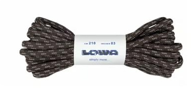 Lowa Lowa Trekking Schnürsenkel Länge: 210 cm Farbe: black