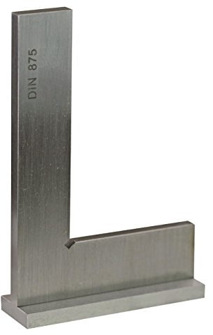 CNC QUALITÄT Präzisions Anschlagwinkel 50x40 mm DIN 875/1 INOX