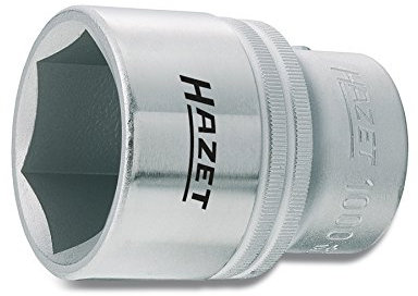 Hazet 1000-30 Douille carré creux 20 mm/profil à 6 pans extérieurs Taille 30 longueur 55 mm
