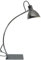 Naeve Leuchten Tischleuchte Retro / exklusiv Leuchtmittel/b: 16 cm/Höhe: 55 cm/t: 40 cm/ø 14 cm/mit Textilkabel/Metall, chrom 3054242