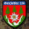 Copytec Patch/Aufnäher - GebJgBtl 234 Deutschland Bundeswehr Wappen #7828