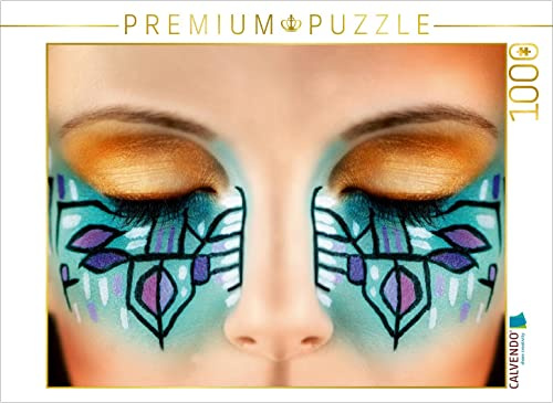 CALVENDO Puzzle Kreatives Make-Up | 1000 Teile Lege-Größe 64 x 48 cm Foto-Puzzle für glückliche Stunden