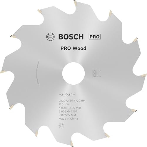 Bosch Professional lama per sega circolare Optiline Wood (per legno, 165 x 30 x 2,6 mm, 24 denti, accessori lame seghe circolari)