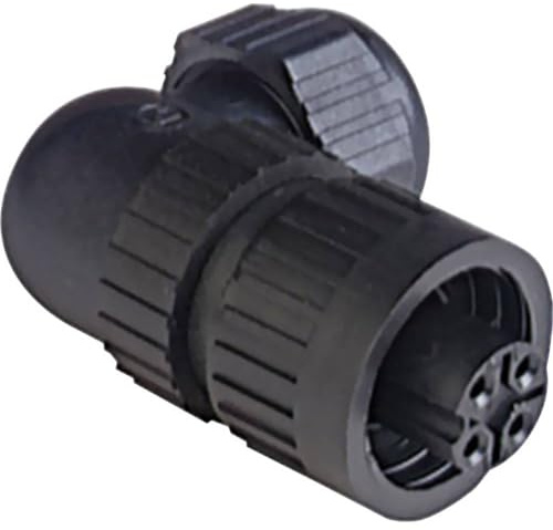 Cylindrical terminal male Series (round connector): AC Hirschmann CA 3 W LD 934 129-100-1 female, angled Total number of poles: 3 + PE 1 pc(s)