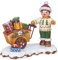 DLIDR Winterkinder Geschenkekind - 6 cm