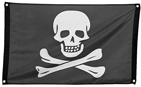Boland BOL74162 B.V. Pirate Flag, 60 x 90 cm