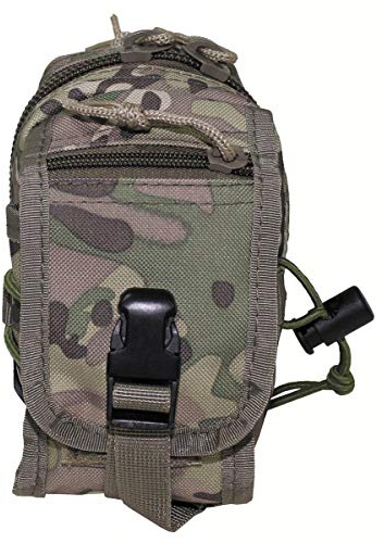 MFH Mehrzwecktasche Molle Klein Modular-System Tasche Mollesystem 13x7x19cm viele Farben (Operation Camo)