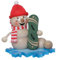 Kuhnert Räuchermann Räucherwurm Snowboard-Rudi 13 cm 37004