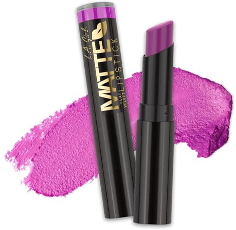 L.A. Girl Matte Flat Velvet Lipstick, Giggle GLC819