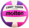 Molten MS240–3 Leicht-Volleyball, rot/weiß/blau, MS240-VP, violett/pink, 12 & Under/8.1 oz