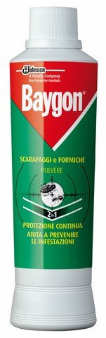 Baygon - Polvo de 250 g para escarabajos y hormigas