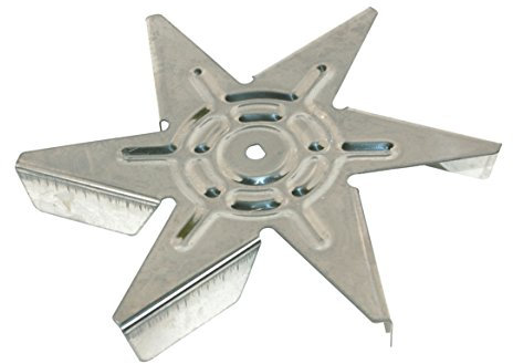 Beko 116100007 Ventilateur de four et de cuisinière avec lame de ventilateur Lamona Noir