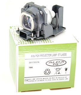 Alda PQ-Premium, Beamerlampe/Ersatzlampe kompatibel mit PANASONIC PT-LB60NTE Projektoren, Lampe mit Gehäuse