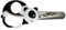 Fiskars Kinder-Tierschere mit Panda-Motiv, Ab 4 Jahren, Länge: 13 cm, Für Rechts- und Linkshänder, Rostfreie Stahl-Klinge/Kunststoff-Griffe, Weiß/Schwarz, 1004613