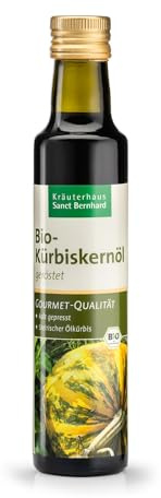 Sanct Bernhard Bio Kürbiskernöl Gourmet-Qualität, geröstet, Inhalt 250 ml