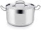 Quid Azzero Olla Acero Inoxidable 28x21cm - 12,3l Acero Inox Apto Vitrocerámica Apto Inducción 100% Higiénico