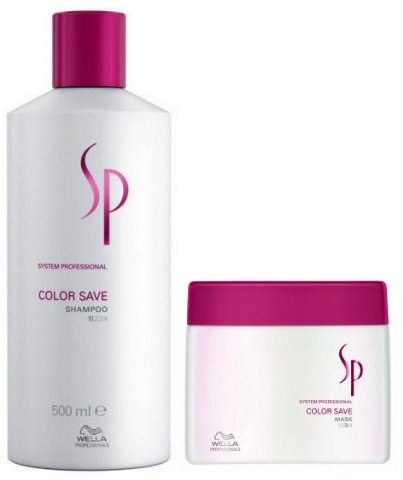 WELLA SP System Professional Color Save Duo Shampoo 500ml + Mask 400ml
