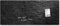 SIGEL GL249 Premium Glas-Whiteboard 130x55 cm Motiv Schiefer-Stone hochglänzend, SGS geprüft, einfache Montage, incl. 2 starke Magnete, Glas-Magnettafel Artverum
