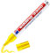 edding 3300 gelb - Permanent Marker mit Keilspitze - zum Beschriften fast aller Materialien