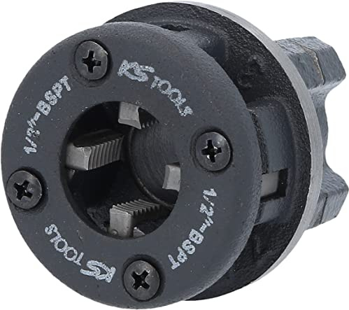 KS Tools 903.3302 Gewindeschneidkopf, Ø 1/2 | Schneidkopf, Ø1/2 Zoll, HSS Stahl