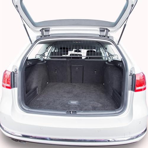 Travall Hundegitter Kompatibel mit Vw Passat Estate (2005-2015) Alltrack (2012-2015) Fahrzeugspezifischer GepäckschutzTrenngitter Ladungsteiler Hochbelastbare Stahl Auto Hundesperre