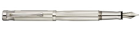 WaldMann Füllhalter TANGO Korn Guillochierung 925 Sterling Silber Feder M